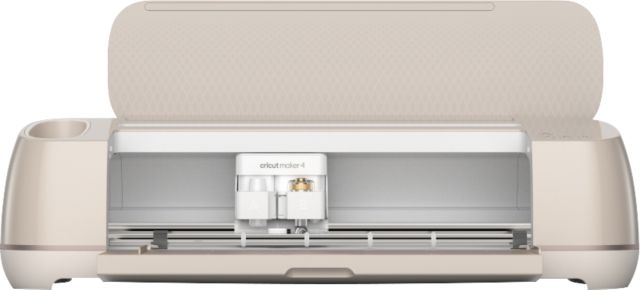 Cricut Maker 4 Smart Cutting Machine, 10.25x25.63x9.56in, Seashell - ONLINE ONLY