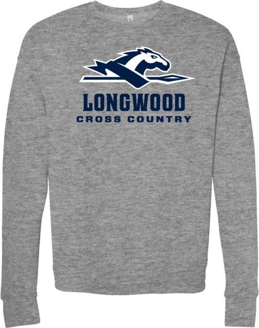 Longwood Bella + Canvas Fleece Crew Longwood - Cross Country Lancer Mark - ONLINE ONLY